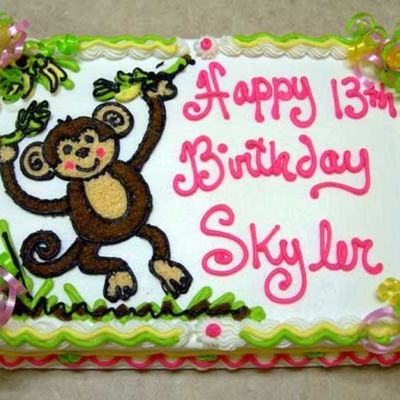 Monkey Birthday