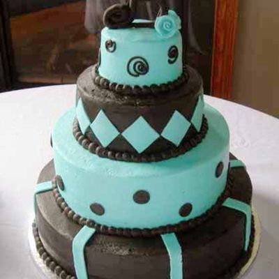 Tourqoise & Brown Fun