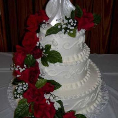 Red Rose Swirl