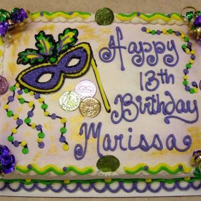 Birthday Mardi Gras