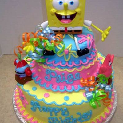 Tiered Spongebob