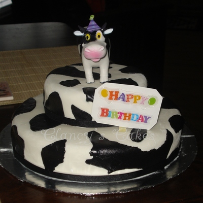 Cow Hide Cake