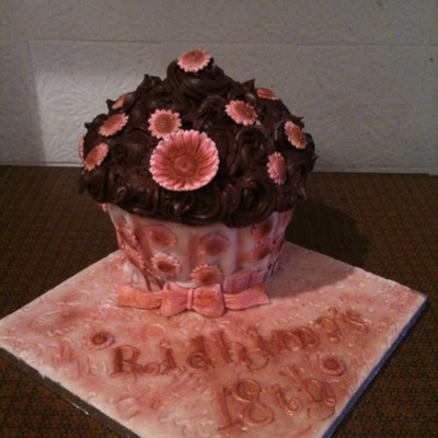 Chocolate Giant Cupcake