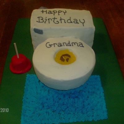 Toilet Cake