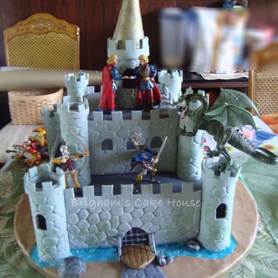 Knight's Castle Cake