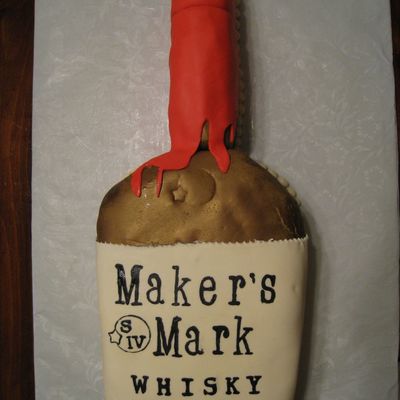Maker's Mark Cake