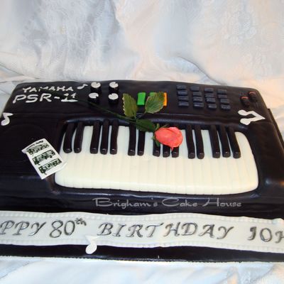 Keyboard Cake