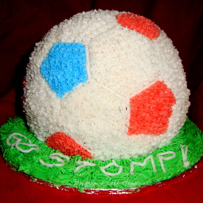 Soccer Ball Cake