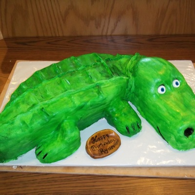 Aligator Cake