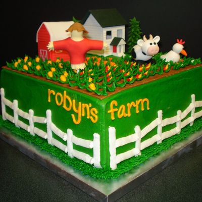 Facebook's Farm Town-Robyn's Farm