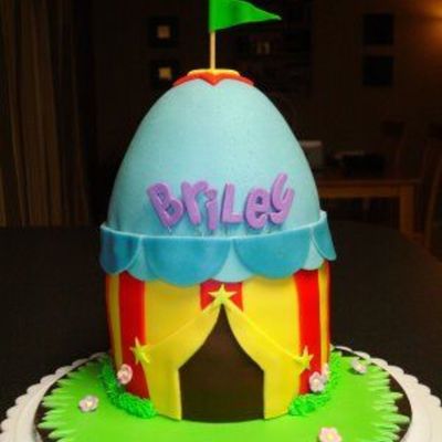 Circus Tent Cake