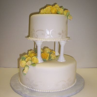 Wilton Course 3 Final Cake