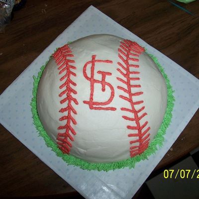 Grooms Cake For Fan Of St. Louis Cardinals