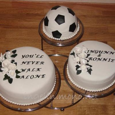 Liverpool Wedding Cake