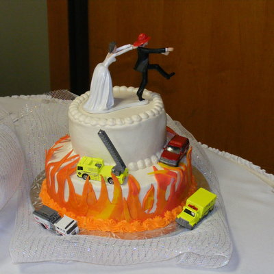 Fireman, Grooms Cake