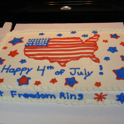 4Th Of July, Nation, Sheetcake