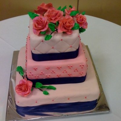 My First Wedding Cake!!