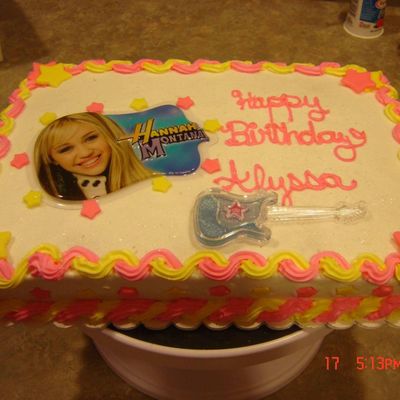 Hannah Montana Cake