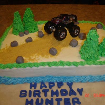 Hunter's B-Day Cake