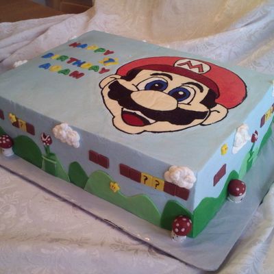 Super Mario Cake