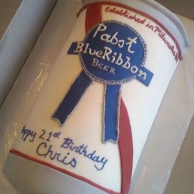 Pabst Beer Can