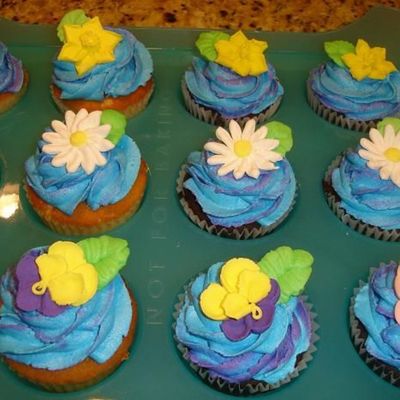Flower Cupcakes