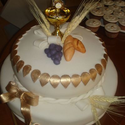 First Communion!!! White And Gold