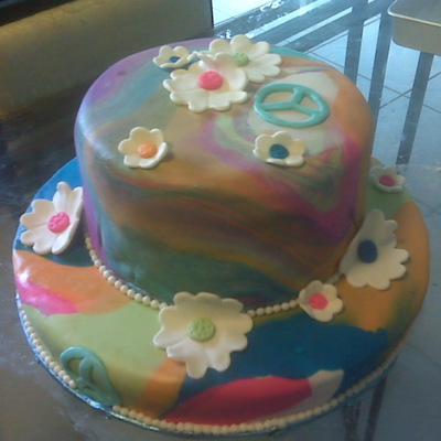 Flower Power Cake