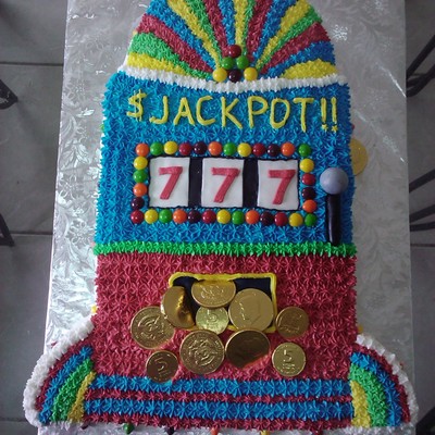 Slot Machine Cake