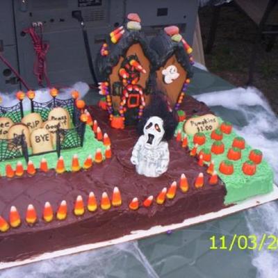 Ginger's Halloween Cake 2007