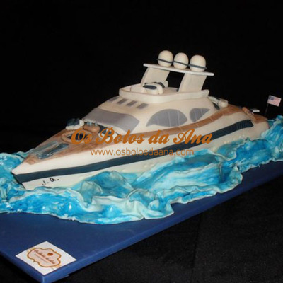 Bolo Replica 3D - Iate