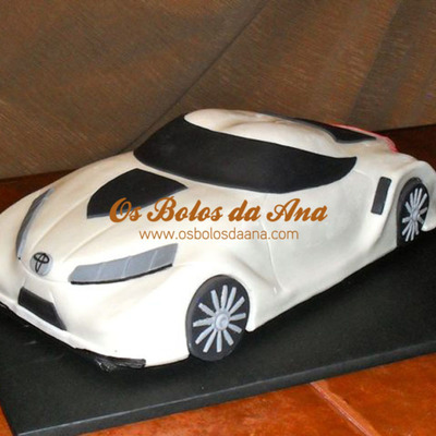 Toyota Concept Car Ft-Hs 3D Cake