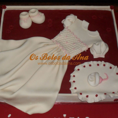 Christening Cake - Dress Box