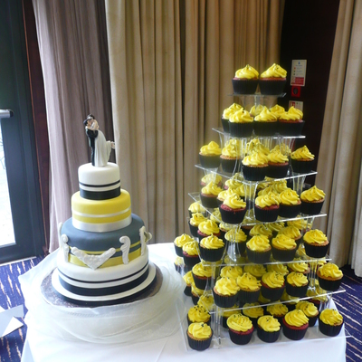 Cake And Cupcake Tower