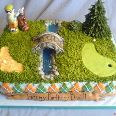 David's Golf Cake