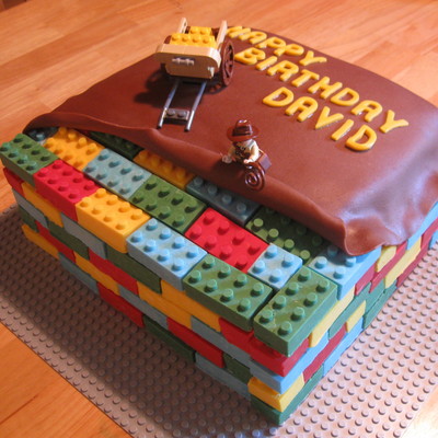 Indiana Jones Lego Cake