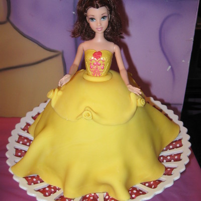 Belle Doll Cake