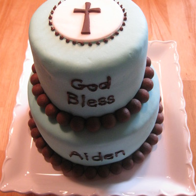 Baptism Cake