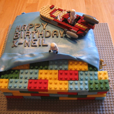 Star Wars Lego Cake
