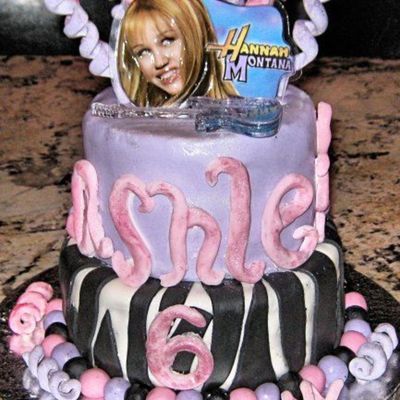 Ashley's Hanah Montana Cake