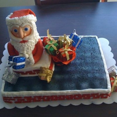 Santa Opps!!! Lost The Gifts On The Roof!!!