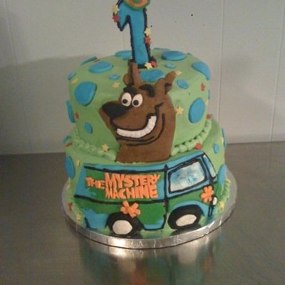 My First Scooby-Doo Cake