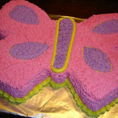 Carved Butterfly Cake
