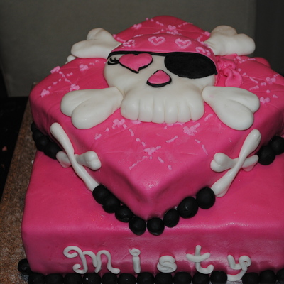 Pirate Pink Cake