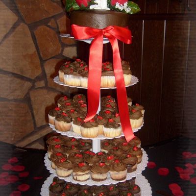 Cupcake Wedding Cake