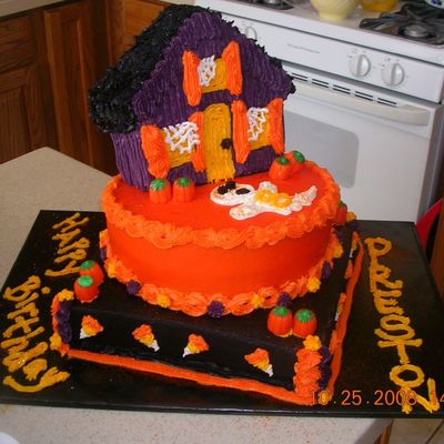 Halloween Birthday Cake