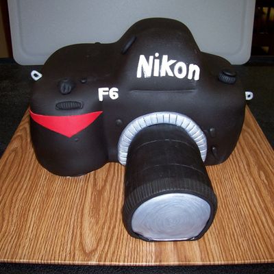 Nikon Camera Cake