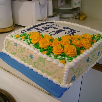 Unc Grad Cake
