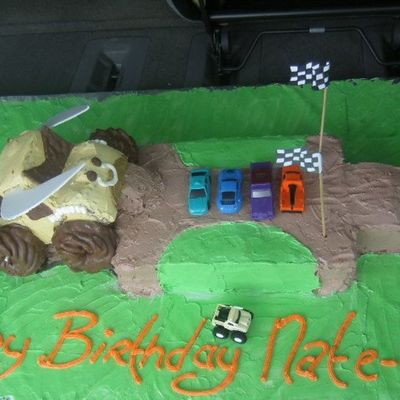 Monster Truck Birthday Cake.....