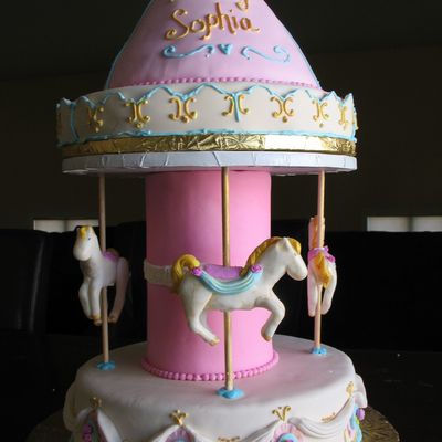 Carousel Cake